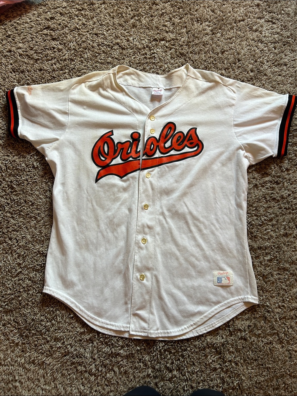 Vintage 1980’s Boston Orioles MLB Jersey Size XL